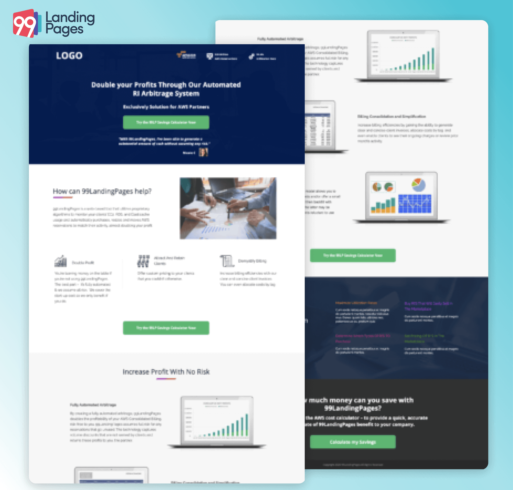 Business Solution Landing Page Template