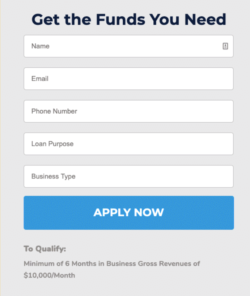 lead generation landing page form design