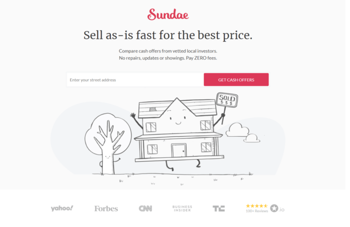 real estate landing page