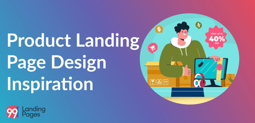 Product Landing Page Design Inspiration 